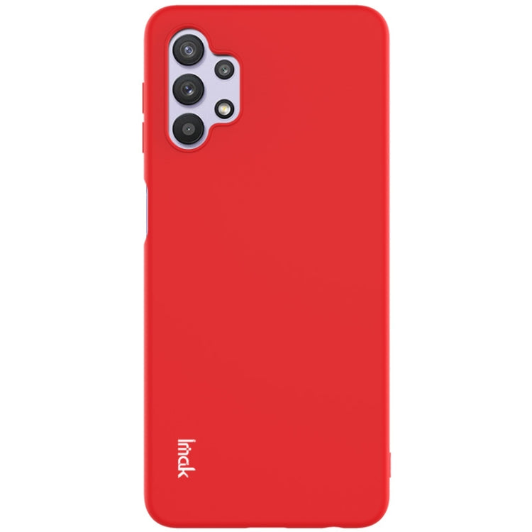 For Samsung Galaxy A32 5G IMAK UC-2 Series Shockproof Full Coverage Soft TPU Case(Red)