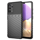For Samsung Galaxy A32 4G Thunderbolt Shockproof TPU Protective Soft Case(Black)