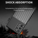 For Samsung Galaxy A32 4G Thunderbolt Shockproof TPU Protective Soft Case(Black)
