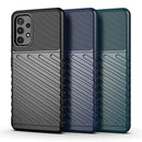 For Samsung Galaxy A32 4G Thunderbolt Shockproof TPU Protective Soft Case(Black)
