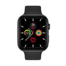 DW35PRO 1.75 inch Color Screen IPX7 Waterproof Smart Watch, Support Bluetooth Answer & Reject / Sleep Monitoring / Heart Rate Monitoring, Style: Silicone Strap(Black)