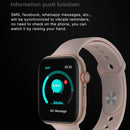 DW35PRO 1.75 inch Color Screen IPX7 Waterproof Smart Watch, Support Bluetooth Answer & Reject / Sleep Monitoring / Heart Rate Monitoring, Style: Silicone Strap(Black)