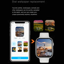 DW35PRO 1.75 inch Color Screen IPX7 Waterproof Smart Watch, Support Bluetooth Answer & Reject / Sleep Monitoring / Heart Rate Monitoring, Style: Steel Strap(Silver)