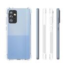 For Samsung Galaxy A72 5G / 4G Shockproof Non-slip Waterproof Thickening TPU Protective Case(Transparent)