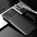 For Motorola Moto Edge S / G100 Carbon Fiber Texture Shockproof TPU Case(Black)
