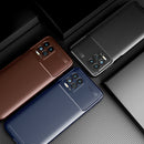 For Motorola Moto Edge S / G100 Carbon Fiber Texture Shockproof TPU Case(Black)
