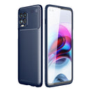 For Motorola Moto Edge S / G100 Carbon Fiber Texture Shockproof TPU Case(Blue)