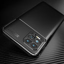 For Motorola Moto Edge S / G100 Carbon Fiber Texture Shockproof TPU Case(Blue)