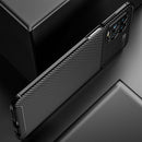 For Motorola Moto Edge S / G100 Carbon Fiber Texture Shockproof TPU Case(Blue)