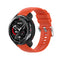 For Huawei Honor Watch GS Pro Silicone Watch Band, Size: One Size(Orange)
