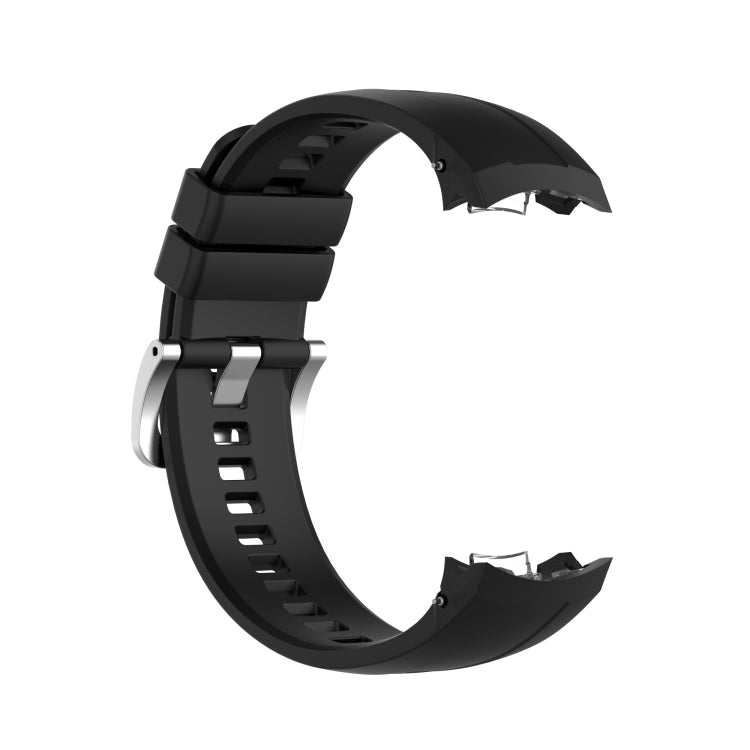 For Huawei Honor Watch GS Pro Silicone Watch Band, Size: One Size(Black)