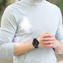 For Huawei Honor Watch GS Pro Silicone Watch Band, Size: One Size(Black)