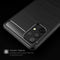 For Samsung Galaxy A32 4G Brushed Texture Carbon Fiber TPU Case(Navy Blue)