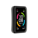 For Huawei Honor Band 6 Half Coverage PC Protective Case(Transparent Black)