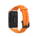 For Huawei Honor Band 6 TPU Watch Band, Size: One Size(Orange)