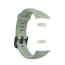 For Huawei Honor Band 6 TPU Watch Band, Size: One Size(Light Green)