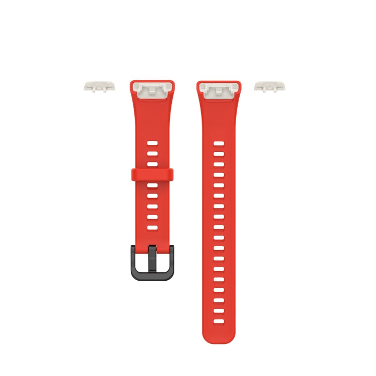 For Huawei Honor Band 6 TPU Watch Band, Size: One Size(Red)