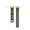 For Huawei Honor Band 6 TPU Watch Band, Size: One Size(Army Green)