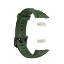 For Huawei Honor Band 6 TPU Watch Band, Size: One Size(Army Green)