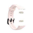 For Huawei Honor Band 6 TPU Watch Band, Size: One Size(Light Pink)