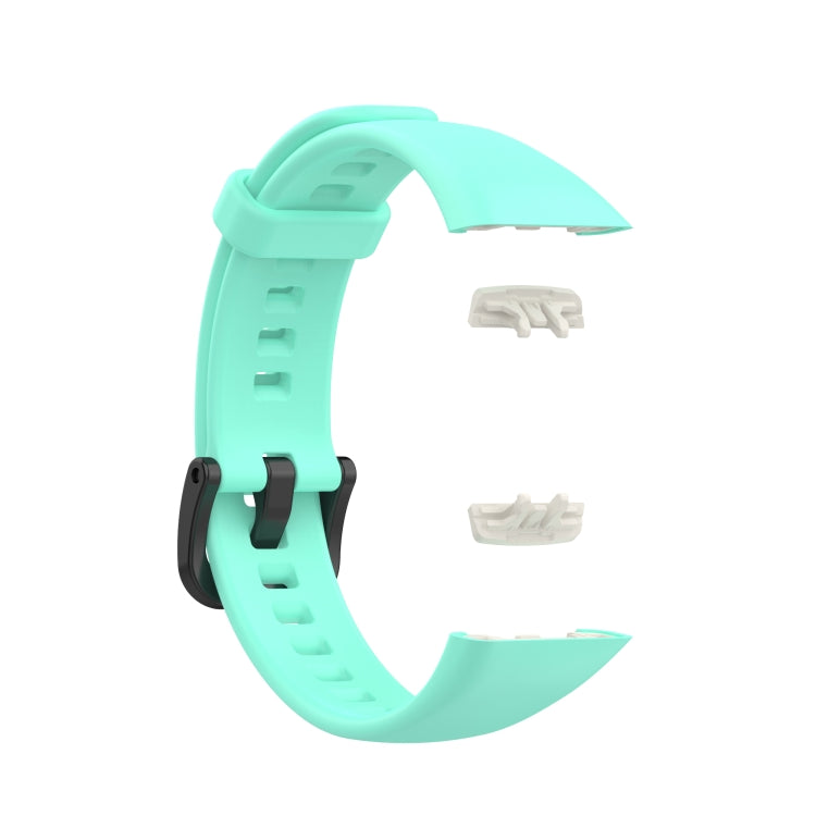 For Huawei Honor Band 6 TPU Watch Band, Size: One Size(Mint Green)