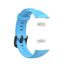 For Huawei Honor Band 6 TPU Watch Band, Size: One Size(Sky Blue)