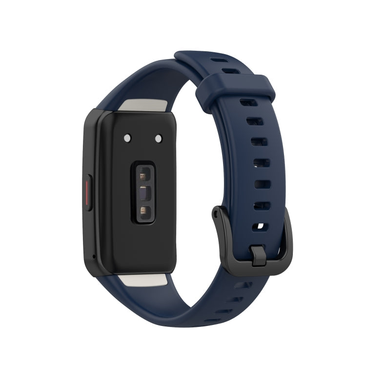 For Huawei Honor Band 6 TPU Watch Band, Size: One Size(Midnight Blue)