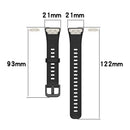 For Huawei Honor Band 6 TPU Watch Band, Size: One Size(Midnight Blue)