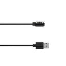 For Willful IP68 / SW021 / ID205U / ID205S USB Magnetic Charging Cable, Length: 1m(Black)