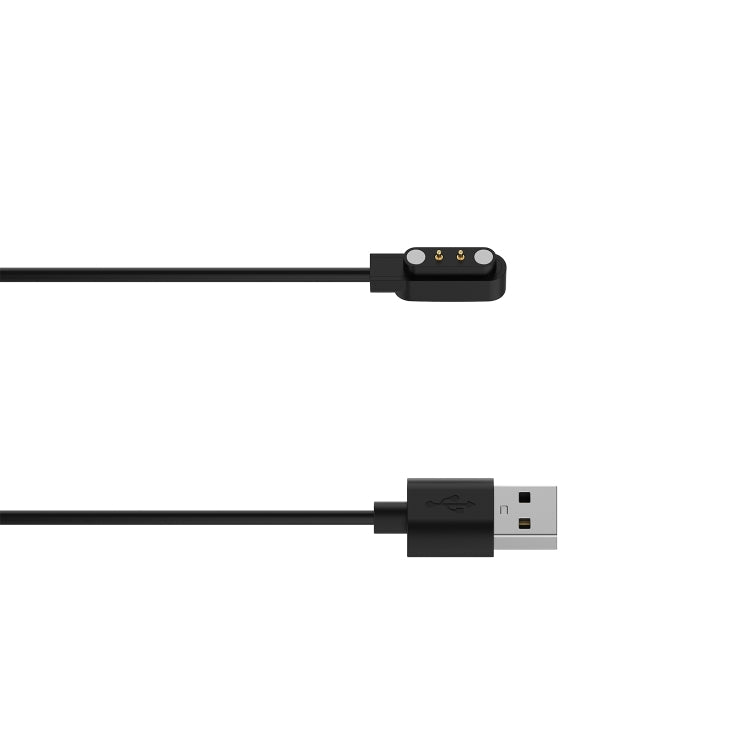 For Willful IP68 / SW021 / ID205U / ID205S USB Magnetic Charging Cable, Length: 1m(Black)