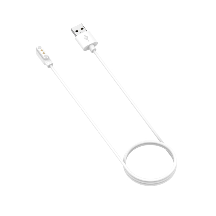 For Willful IP68 / SW021 / ID205U / ID205S USB Magnetic Charging Cable, Length: 1m(White)