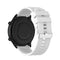 For Amazfit GTR 2e / GTR 2 22mm Silicone Watch Band with Silver Buckle(White)