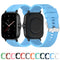 For Amazfit GTR 2e / GTR 2 22mm Silicone Watch Band with Silver Buckle(White)