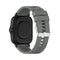 For Amazfit GTS 2e / GTS 2 20mm Silicone Watch Band with Silver Buckle(Grey)