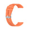 For Amazfit GTS 2e / GTS 2 20mm Silicone Watch Band with Silver Buckle(Vibrant Orange)