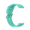For Amazfit GTS 2e / GTS 2 20mm Silicone Watch Band with Silver Buckle(Aurora Blue)
