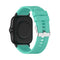For Amazfit GTS 2e / GTS 2 20mm Silicone Watch Band with Silver Buckle(Aurora Blue)