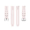For Amazfit GTS 2e / GTS 2 20mm Silicone Watch Band with Silver Buckle(Sand Pink)