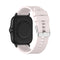 For Amazfit GTS 2e / GTS 2 20mm Silicone Watch Band with Silver Buckle(Sand Pink)