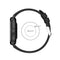 For Amazfit GTS 2e / GTS 2 20mm Silicone Watch Band with Silver Buckle(Midnight Blue)