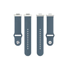 For Huawei Watch Fit 18mm Back Buckle Style Silicone Solid Color Watch Band(Rock Cyan)