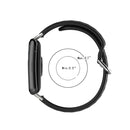 For Huawei Watch Fit 18mm Sport Style Silicone Solid Color Watch Band(Black)