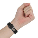 For Huawei Watch Fit 18mm Sport Style Silicone Solid Color Watch Band(Black)