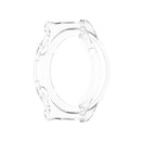 For Huawei Watch GT 2 Pro / GT 2 ECG Half Coverage Hollowed TPU Protective Case(Transparent White)