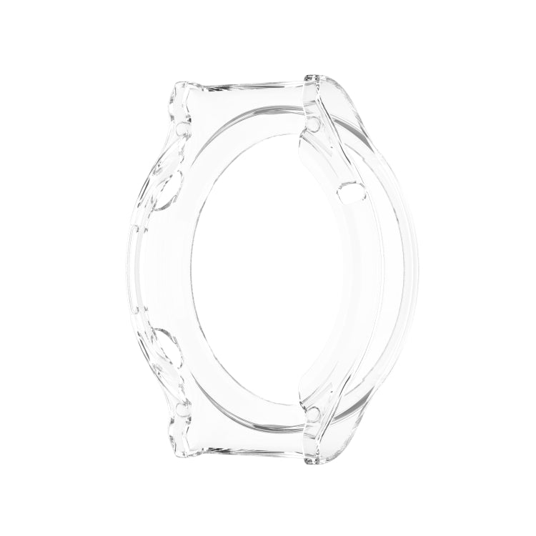 For Huawei Watch GT 2 Pro / GT 2 ECG Half Coverage Hollowed TPU Protective Case(Transparent White)