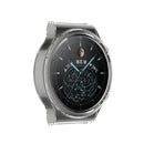 For Huawei Watch GT 2 Pro / GT 2 ECG Half Coverage Hollowed TPU Protective Case(Transparent White)