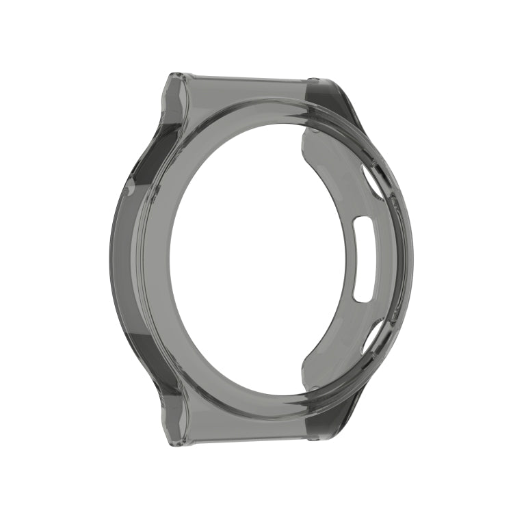 For Huawei Watch GT 2 Pro / GT 2 ECG Half Coverage Hollowed TPU Protective Case(Transparent Black)