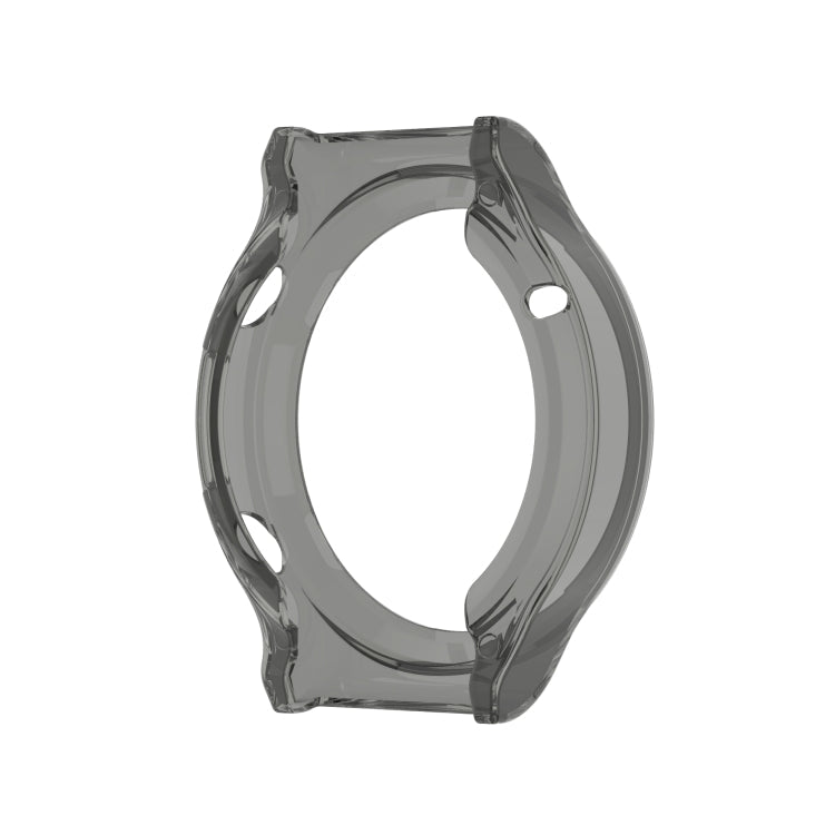 For Huawei Watch GT 2 Pro / GT 2 ECG Half Coverage Hollowed TPU Protective Case(Transparent Black)