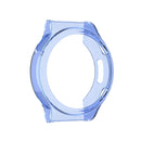 For Huawei Watch GT 2 Pro / GT 2 ECG Half Coverage Hollowed TPU Protective Case(Transparent Blue)