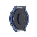 For Huawei Watch GT 2 Pro / GT 2 ECG Half Coverage Hollowed TPU Protective Case(Transparent Blue)